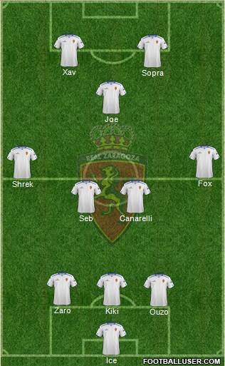 R. Zaragoza S.A.D. Formation 2013