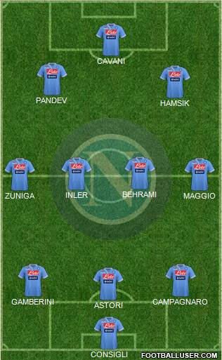 Napoli Formation 2013