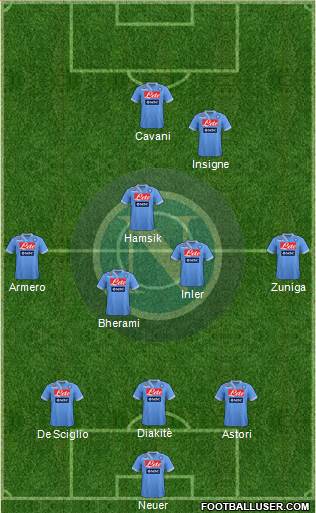 Napoli Formation 2013