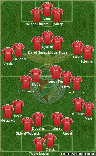 Sport Lisboa e Benfica - SAD Formation 2013