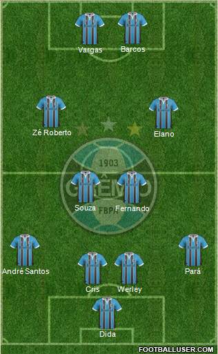Grêmio FBPA Formation 2013