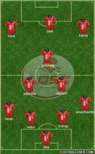 LOSC Lille Métropole Formation 2013