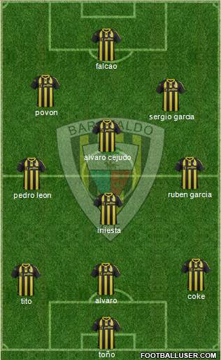 Barakaldo C.F. Formation 2013