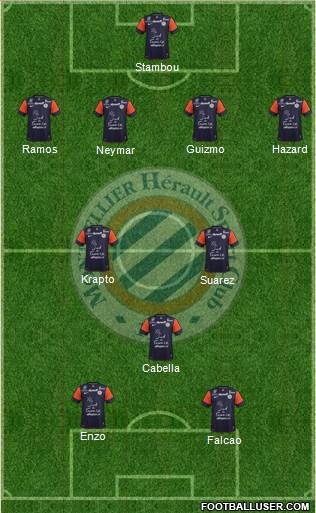 Montpellier Hérault Sport Club Formation 2013