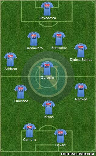 Napoli Formation 2013