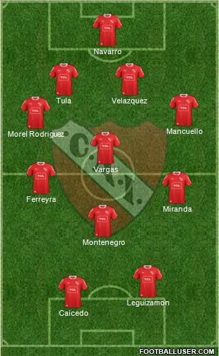 Independiente Formation 2013