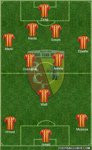 Racing Club de Lens Formation 2013