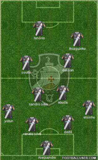 CR Vasco da Gama Formation 2013