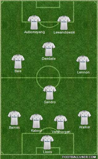 Tottenham Hotspur Formation 2013