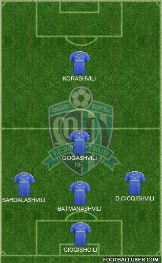 Dinamo Tbilisi Formation 2013
