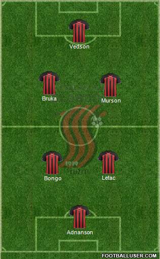 FK Sloboda Tuzla Formation 2013