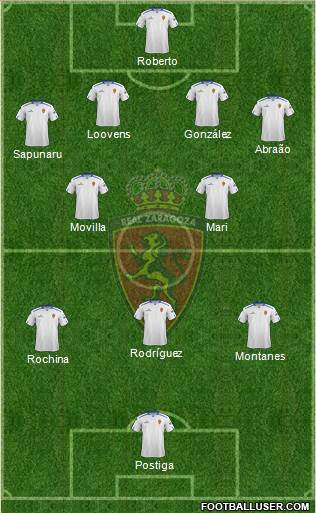 R. Zaragoza S.A.D. Formation 2013