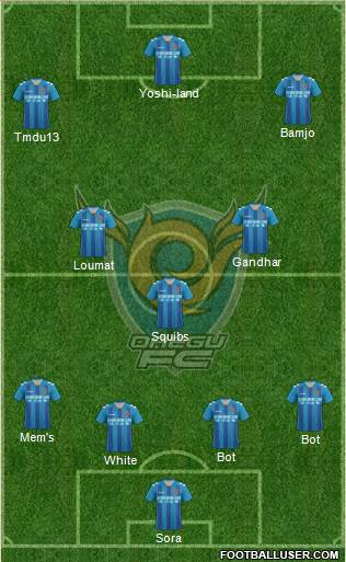 Daegu FC Formation 2013