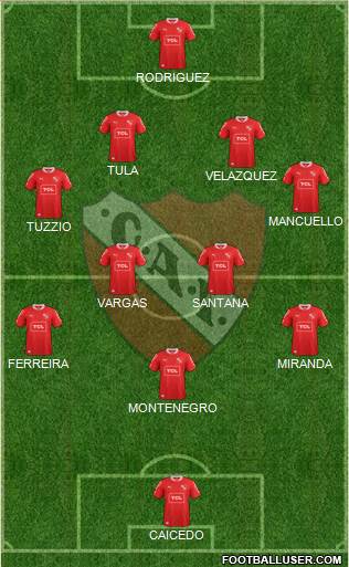 Independiente Formation 2013