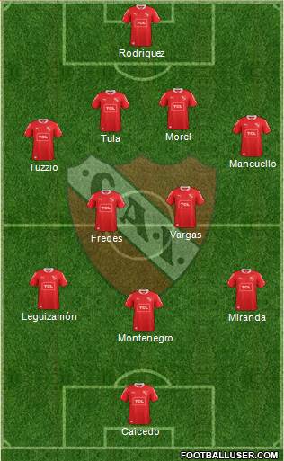 Independiente Formation 2013