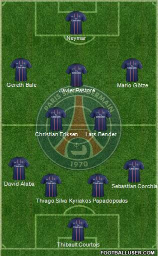 Paris Saint-Germain Formation 2013