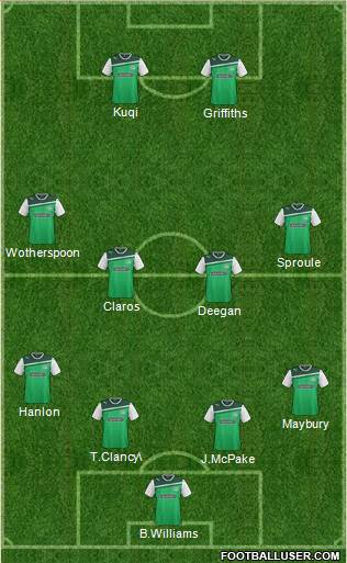 Hibernian Formation 2013
