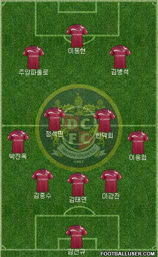 Daejeon Citizen Formation 2013