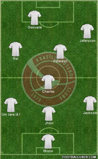 Brasília FC Formation 2013