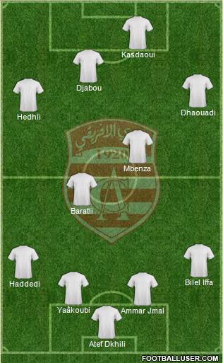 Club Africain Tunis Formation 2013