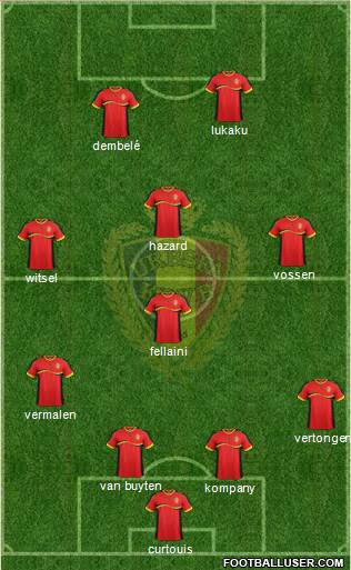 Belgium Formation 2013