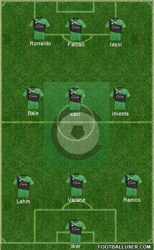 KSV Cercle Brugge Formation 2013