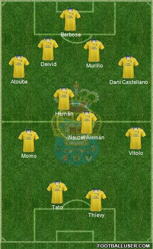 U.D. Las Palmas S.A.D. Formation 2013