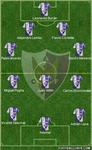 Centro Atlético Fénix Formation 2013