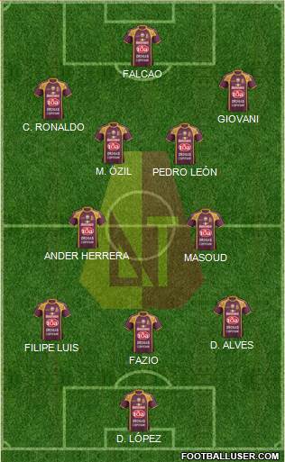CC Deportes Tolima Formation 2013
