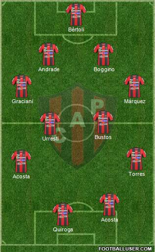 Patronato de Paraná Formation 2013