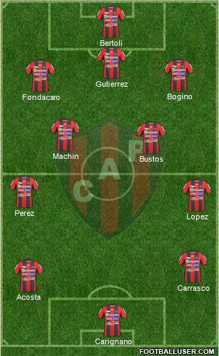 Patronato de Paraná Formation 2013