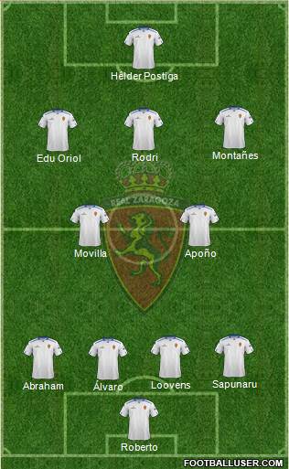 R. Zaragoza S.A.D. Formation 2013