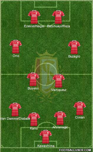 R Standard de Liège Formation 2013