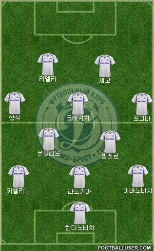Dinamo Brest Formation 2013