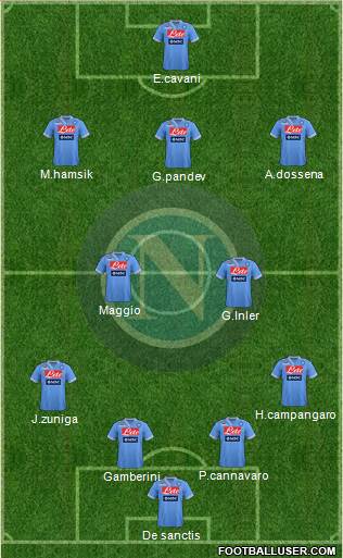 Napoli Formation 2013