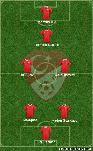 Turkey Formation 2013