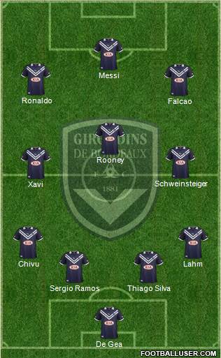FC Girondins de Bordeaux Formation 2013