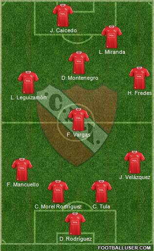 Independiente Formation 2013