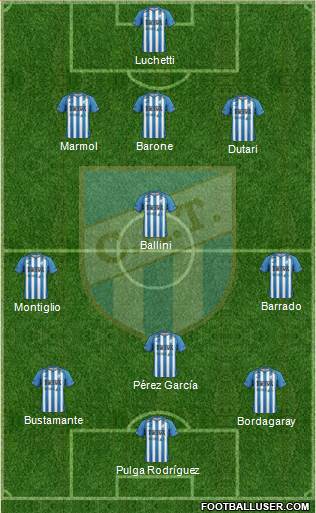 Atlético Tucumán Formation 2013