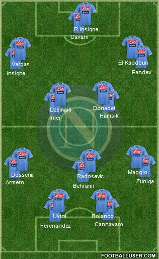 Napoli Formation 2013