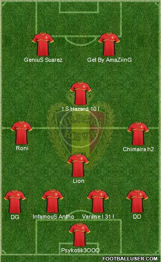 Belgium Formation 2013