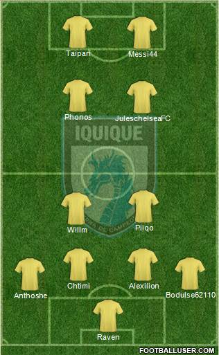 CD Municipal Iquique S.A.D.P. Formation 2013