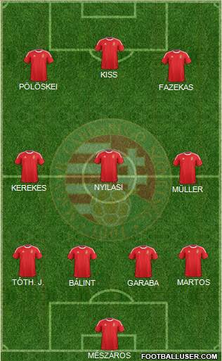Hungary Formation 2013