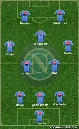 Napoli Formation 2013