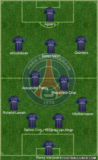Paris Saint-Germain Formation 2013