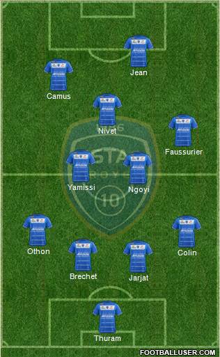 Esperance Sportive Troyes Aube Champagne Formation 2013