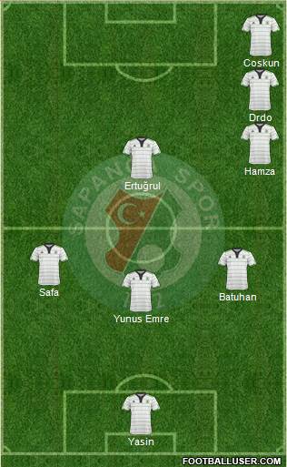 Sapanca Gençlikspor Formation 2013