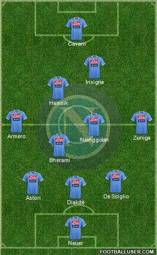 Napoli Formation 2013