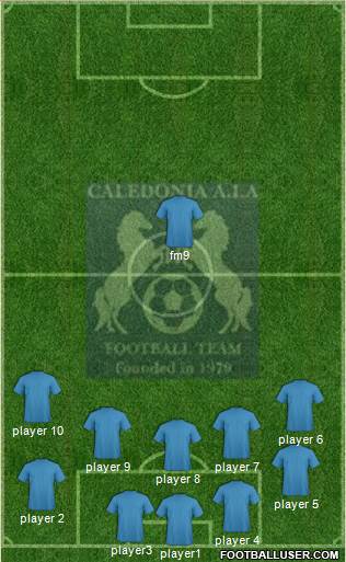 Caledonia AIA FC Formation 2013
