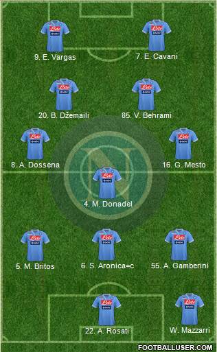 Napoli Formation 2013
